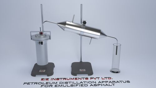 APPARATUS FOR DISTILLATION OF EMULSIFIED ASPHALT