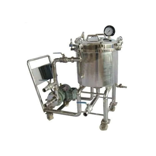 Silver Stainless Steel Sparkler Filter Press