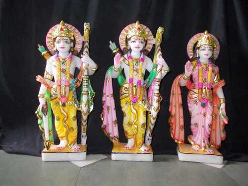 Marble Ram Darbar Statue 