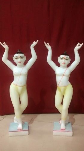 Durable Marble Chetan Mahaprabhu Statue