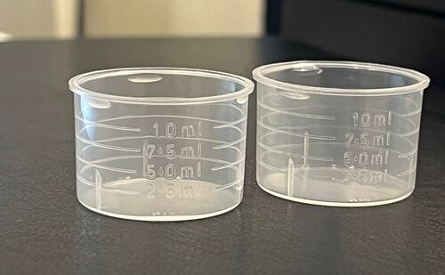 Transparent 28Mm/10Ml Measuring Cup