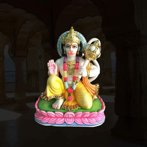 Marble Hanuman Statue