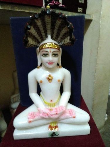 Marble Mahaveer Swami Statue