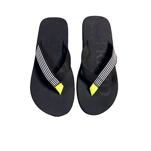 Leather Udiix Mens Black Slippers