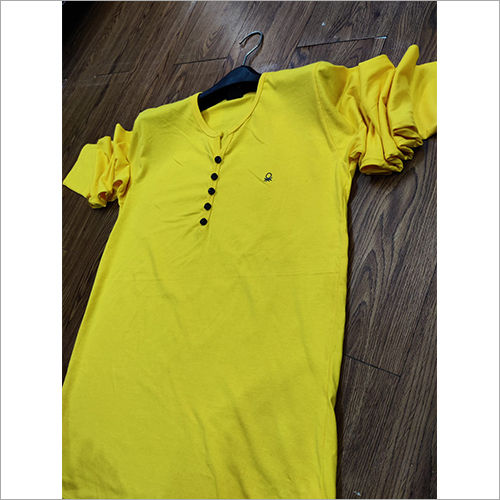 Yellow Full Sleeve T Shirt