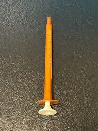 1ml Oral Syringe Amber Color