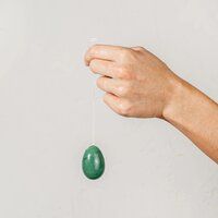 Natural Green Aventurine Gemstone Yoni Massage Eggs for Kegel Exercise For Women Use