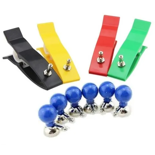ECG Clamp And Bulb Electrodes