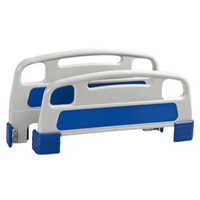 Patient Cot Abs Head Leg Boards - Color: White