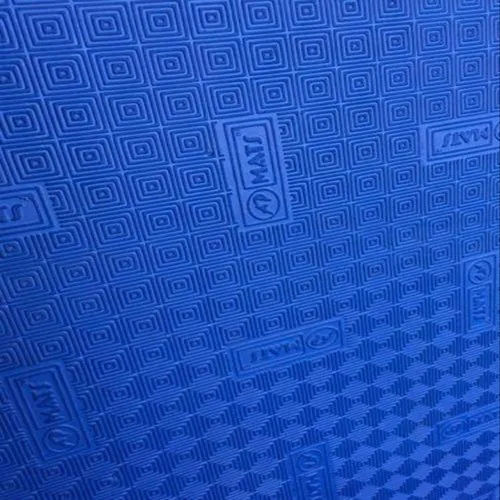 Blue Rubber Gym Mat