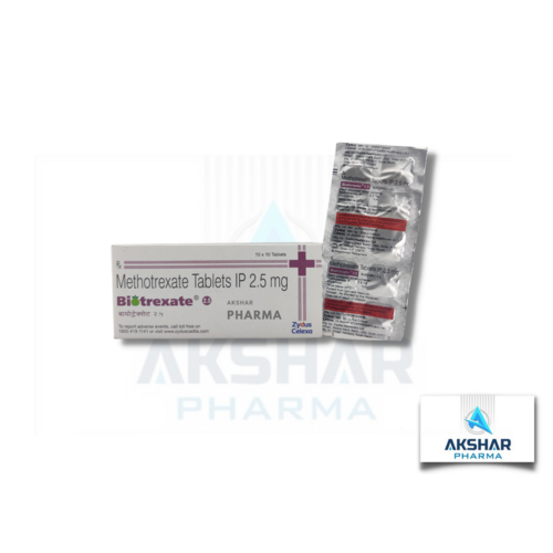 Biotrexate 2.5Mg Tablet - Shelf Life: 2-3 Year