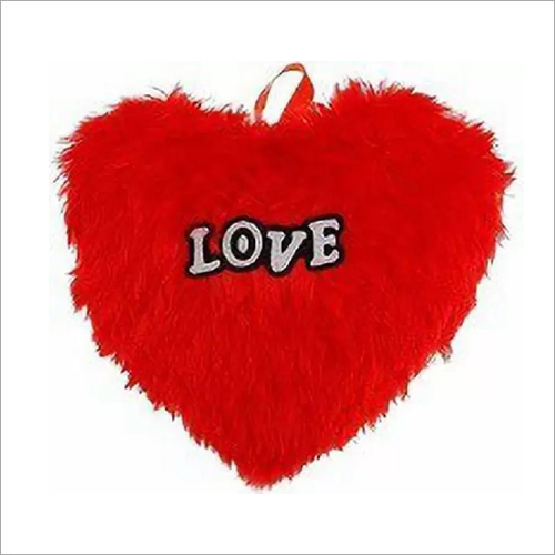 Saubhagye Soft Toy Red Heart - Soft Material, Heart Shape, 12 Inches | Vibrant Red Color, Ideal Gift for Loved Ones