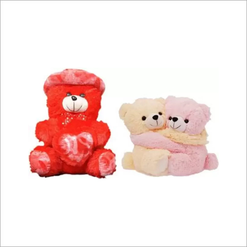 Saubhagye Soft Toy Teddy With Cap - Soft Material, Designed for Ages 1-10 | Plush Teddy Bear with Cute Cap, Perfect for Playtime and Cuddles