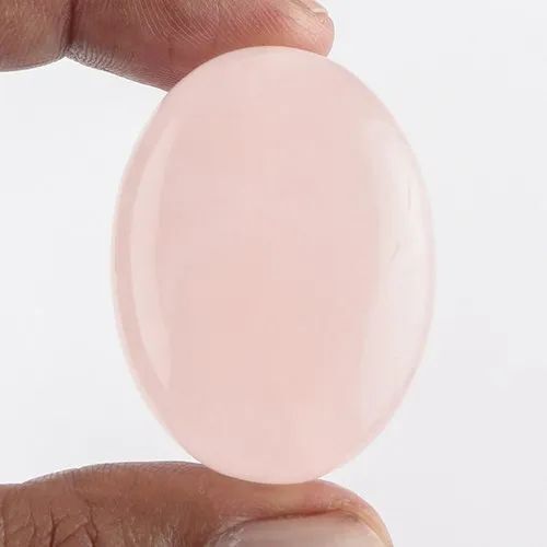 Natural Rose Quartz Stone Gemstone Cabochons