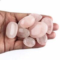 Natural Rose Quartz Stone Gemstone Cabochons