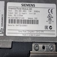 SIEMENS 6SL3224-0BE13-7UA0 POWER MODULE