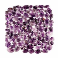 Natural Purple Mix Amethyst Gemstone Plain Cabochon