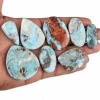 Natural Comm Larimar Gemstone Cabochon