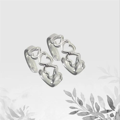 Smooth Finish Sterling Silver Toe Ring