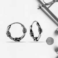 925 Sterling Silver Earrings - 10 Mm To 50 Mm Size, 0.200 Gm To 3 Gm Weight | Elegant Design For Women