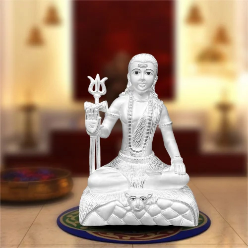 Hollow Design 999 Silver Statue