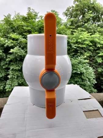 Smooth Pp Solid Ball Valve