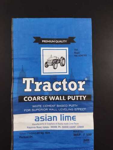 BOPP Woven sack for Wall putty
