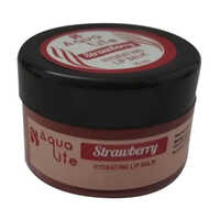 Strawberry Lip Balm - 15 Ml Jar Packaging | Herbal Gel Formula, Safe For All Skin Types, Ideal For Lip Care