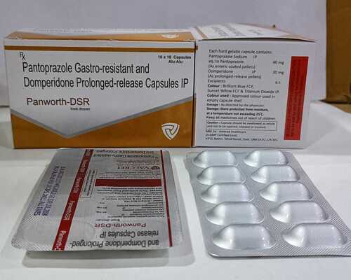 Pantoprazole Gastro Resistant Domperidone Prolonged - Release Capsules Ip General Medicines