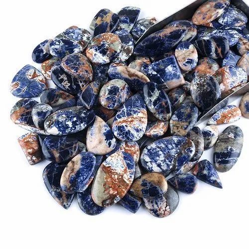 Natural Blue Sodalite Gemstone Cabochons