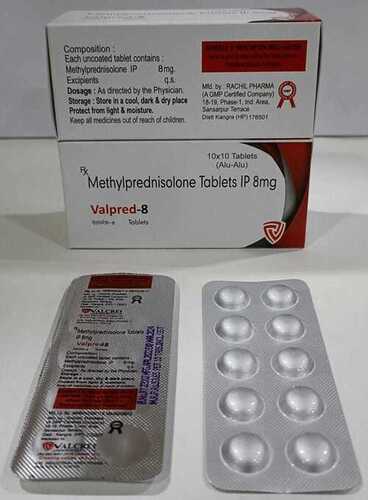 मिथाइलपेडनिसोलोन टैबलेट आईपी 8mg