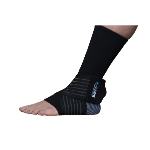Cotton Ankle Support With Blinder