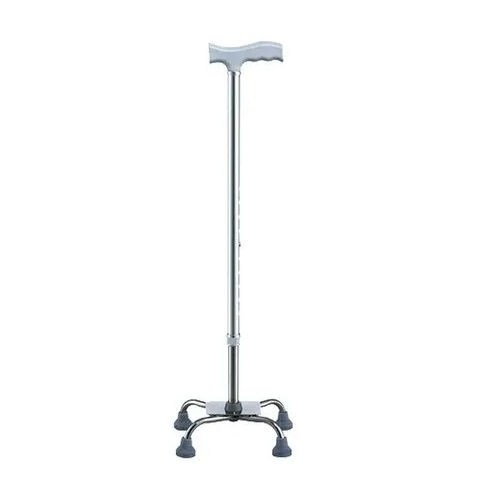 K-Care Stainless Steel Quadripod Walking Stick