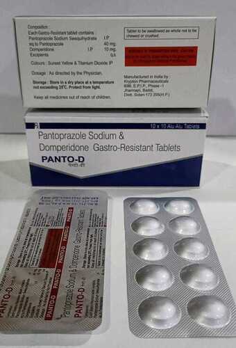 Pantoprazole Sodium Domperidone  Gastro Resistant Tablets