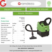 IPC SG-20/New Steamy Steam Cleaner (Generator)