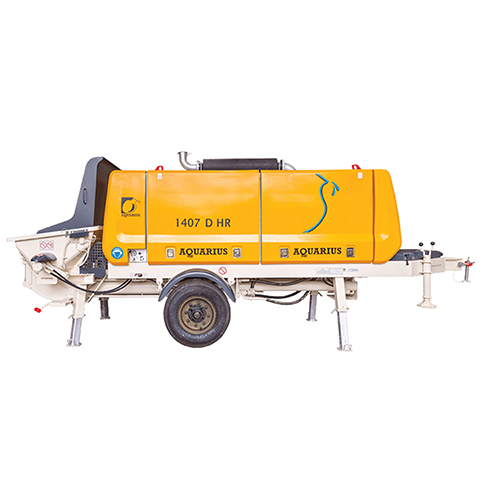 1407 D HR Stationary Concrete Pump
