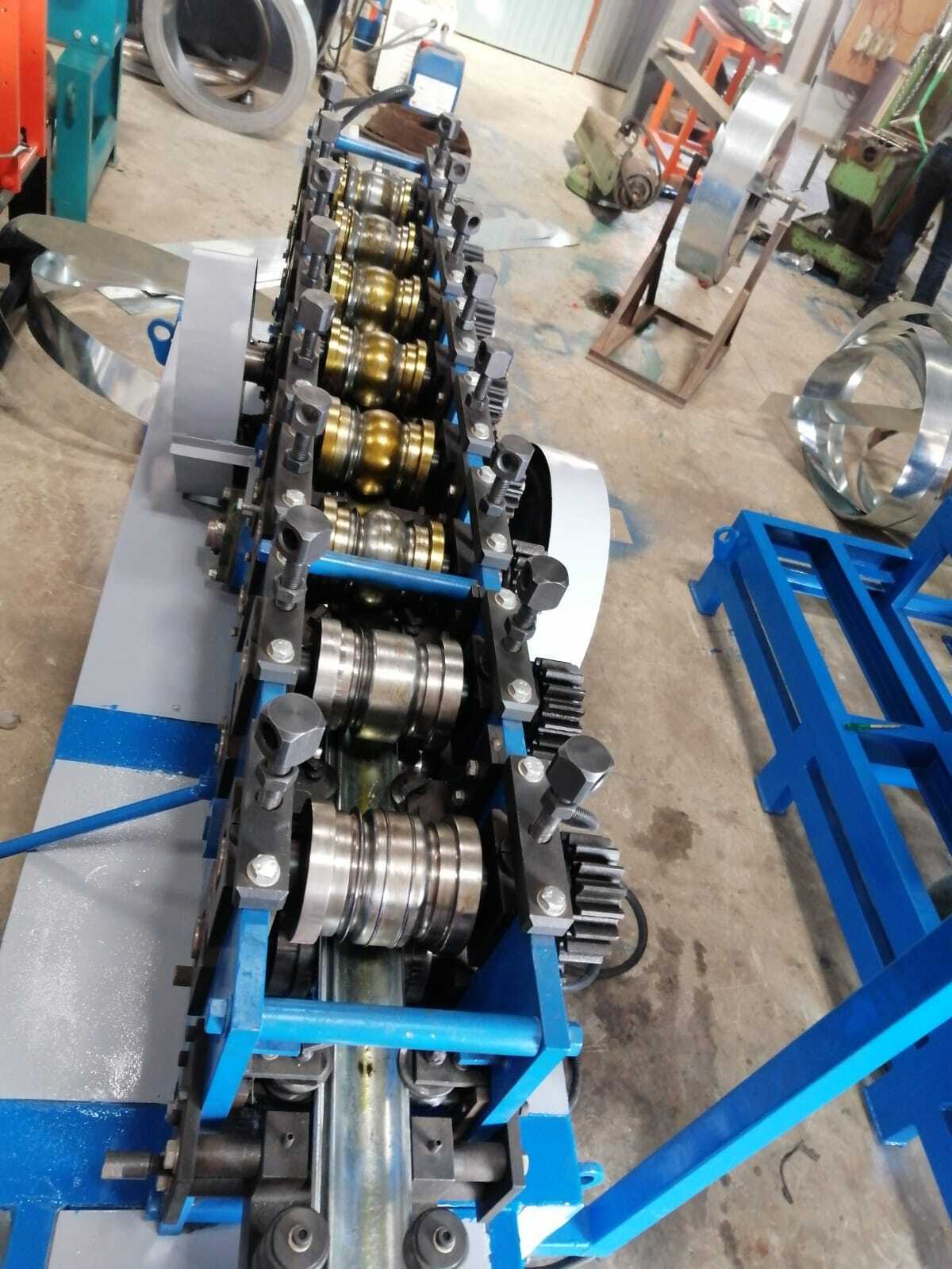 Rolling Shutter Strip Making Machine 8 Rollers 3 Design