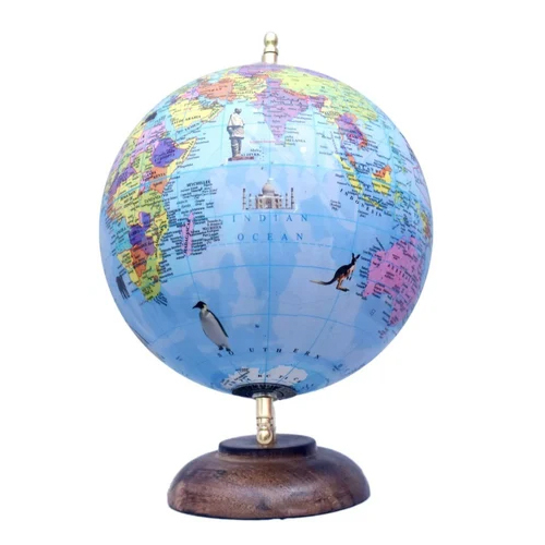 Antique World Globe