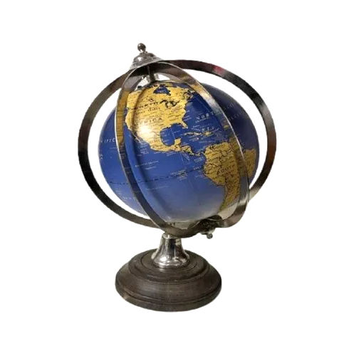 Durable Blue World Globe