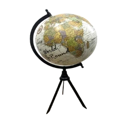 Brass Physical World Globe