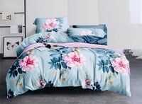 Glace Cotton Printed Bedsheet  /Block Print Bedsheet