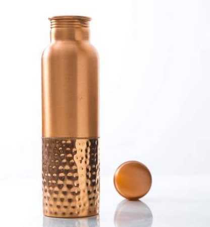 HALF HAMMERED PURE COPPER BOTTLE