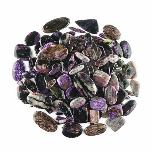 Natural Charoite Plain Cabochons Stones