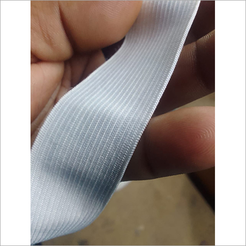 Rubber Plain Elastic Tapes - Rubber Material Available in Various Sizes White Color | Ideal for Waistbands Gloves Sporting Goods and More