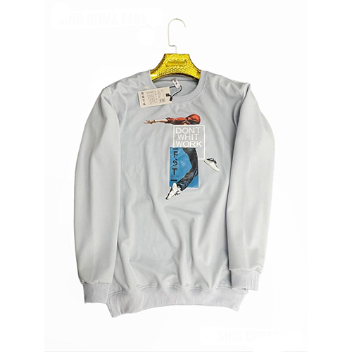 DESING Code F35 Men Grey Tshirt