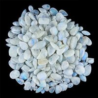 Natural Rainbow Moonstone Gemstone Plain Cabochon