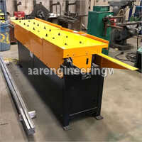 Tdf Duct Flange Forming Machine - Steel Alloy, Plc Control System, Automatic & Computerized Operation, High-performance For Industrial Use