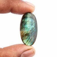 Natural Labradorite Gemstone Plain Cabochon