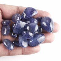 Natural Blue Tanzanite Gemstone Plain Cabochons