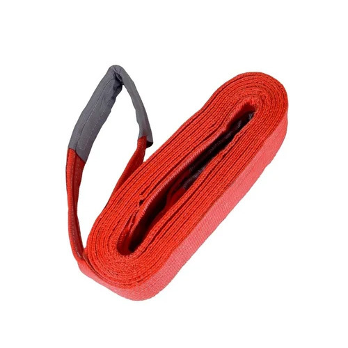 Orange Lifting Belt Sling